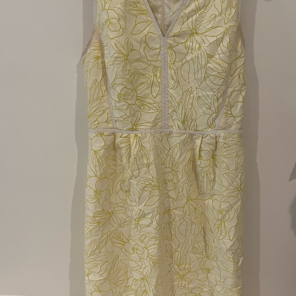 Paul smith black label Floral Yellow Dress 44 S